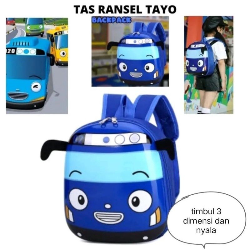 TERMURAH- tas anak tayo/tas anak sekolah tayo/tas anak laki laki tayo/tas anak ransel tayo/tas anak 