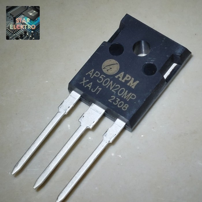 AP50N20MP To-247 50A 200V N-Channel Mosfet Transistor FET APM A Power AP50N20 AP 50N20 50N20MP