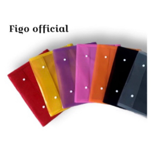 

Map Plastik Kancing Folio (Size L) Figo kancing 2