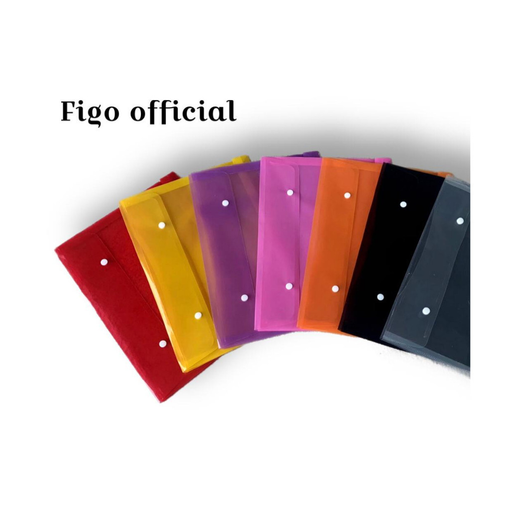 

Map Plastik Kancing Folio (Size L) Figo kancing 2