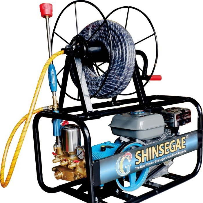 Alat doorsmeer/ Mesin steam jet pencuci mobil Shinsegae GX200 + Sprayer Shinsegae 30 (komplit selang