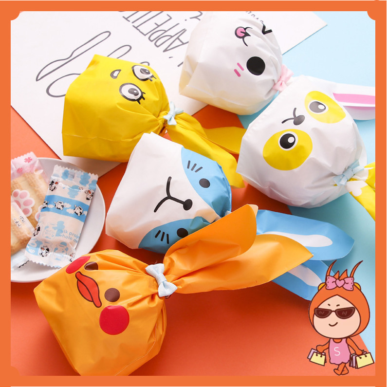

Reseller Welcome - H6324 Hampers Bag Kartun / Kantung Souvenir Ulang Tahun / Kemasan Hampers Ikat