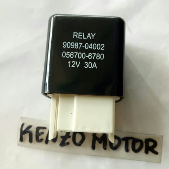 RELAY BLOWER AC KIJANG KAKI 5 90987-04002 056700-6780 SPAREPART MOBIL