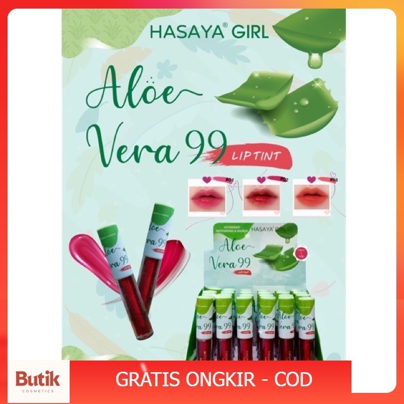 BC - LIPTINT ALOEVERA NASAYA 99 BPOM✅