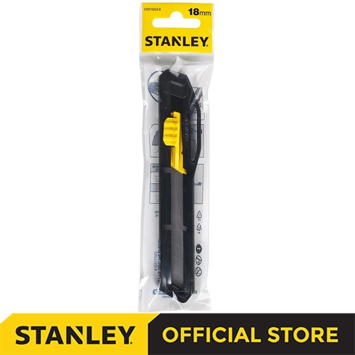 

Stanley All Plastic Knife / Pisau Cutter Plastik 18mm STHT10323-8