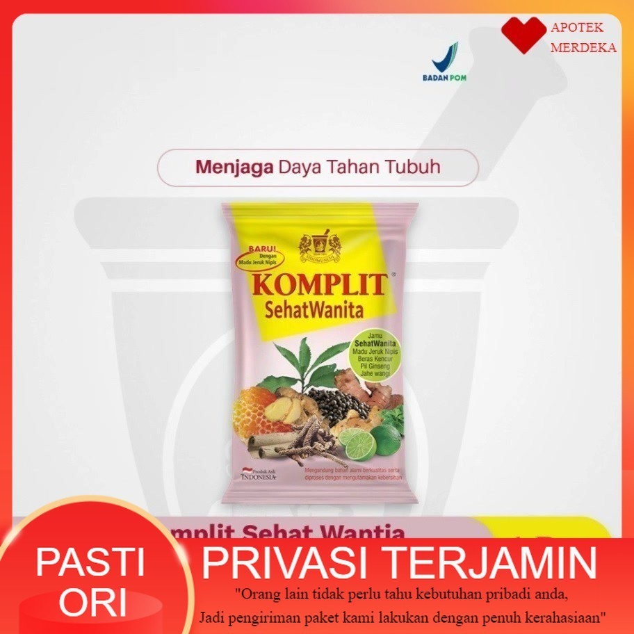 

Jamu Komplit Sehat Wanita Jeruk Nipis Sachet