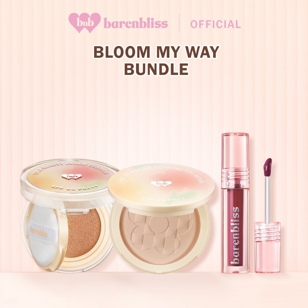 BNB Barenbliss Bloom My Way - True Beauty Inside Cushion Compact Kit