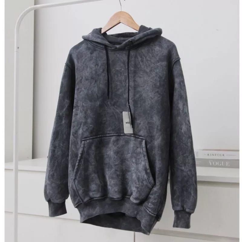 BGROOTSTORE-HOODIE SANDWASH WASHING POLOS UNISEX BASIC KATUN