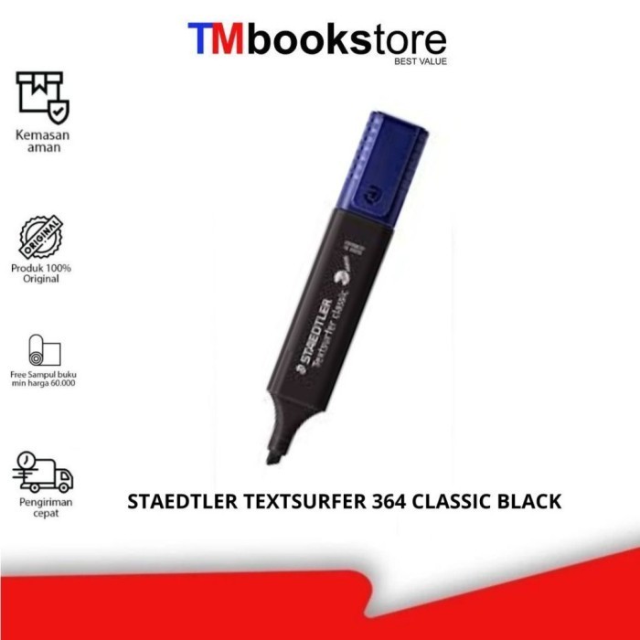 

STAEDTLER TEXTSURFER 364 CLASSIC BLACK TMBOOKSTORE