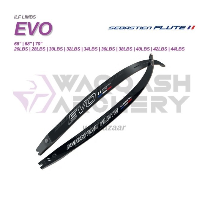 SEBASTIEN FLUTE EVO ILF LIMBS Recurve Bow Original