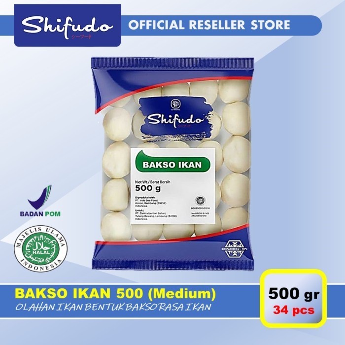 

SHIFUDO Bakso Ikan 500 Gr Premium Halal