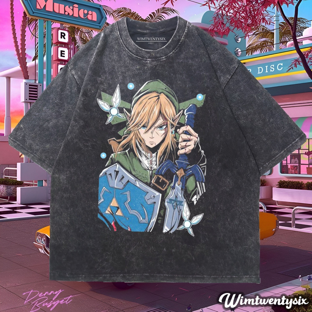 Wimtwentysix “kaos the legend of zelda game” kaos oversized washing | vintage tee