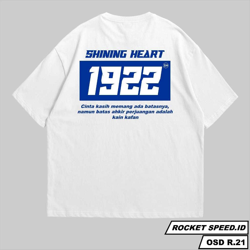 Kaos PSHT Shining Heart Kaos PSHT Simpel Kaos SH Terate Lawasan Kaos PSHT Distro BLUE