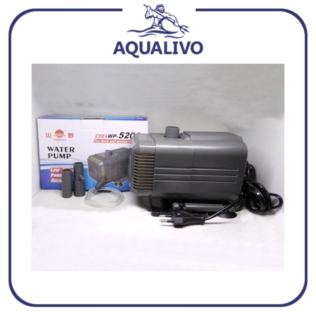 AQUALIVO YAMANO Pompa Air WP-5200 Aquarium Hidroponik wp5200