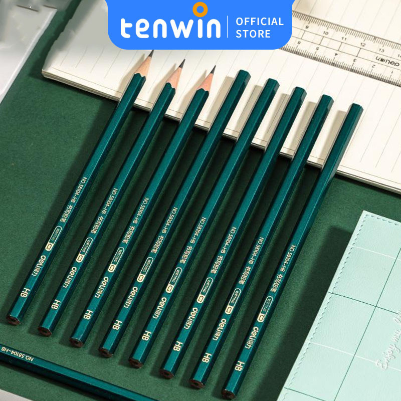 

Pensil Grafit Pensil 2B / HB Ujian Profesional pensil segitiga-tenwin offical