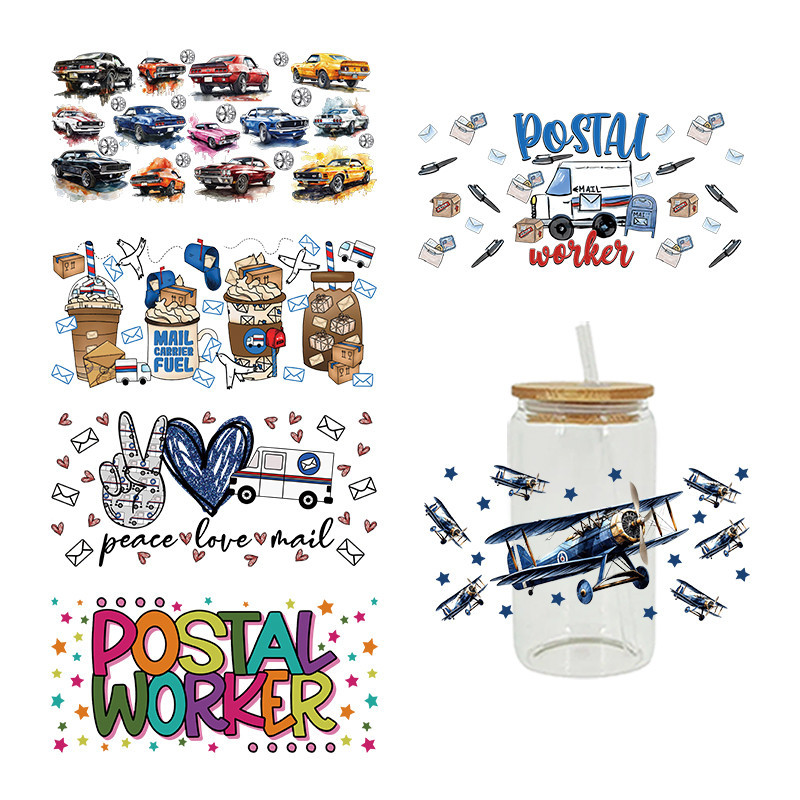 

UV DTF Transfer Sticker Medical For The 16oz Libbey Glasses Wraps Bottles Cup Can DIY Waterproof Custom Decals D14169