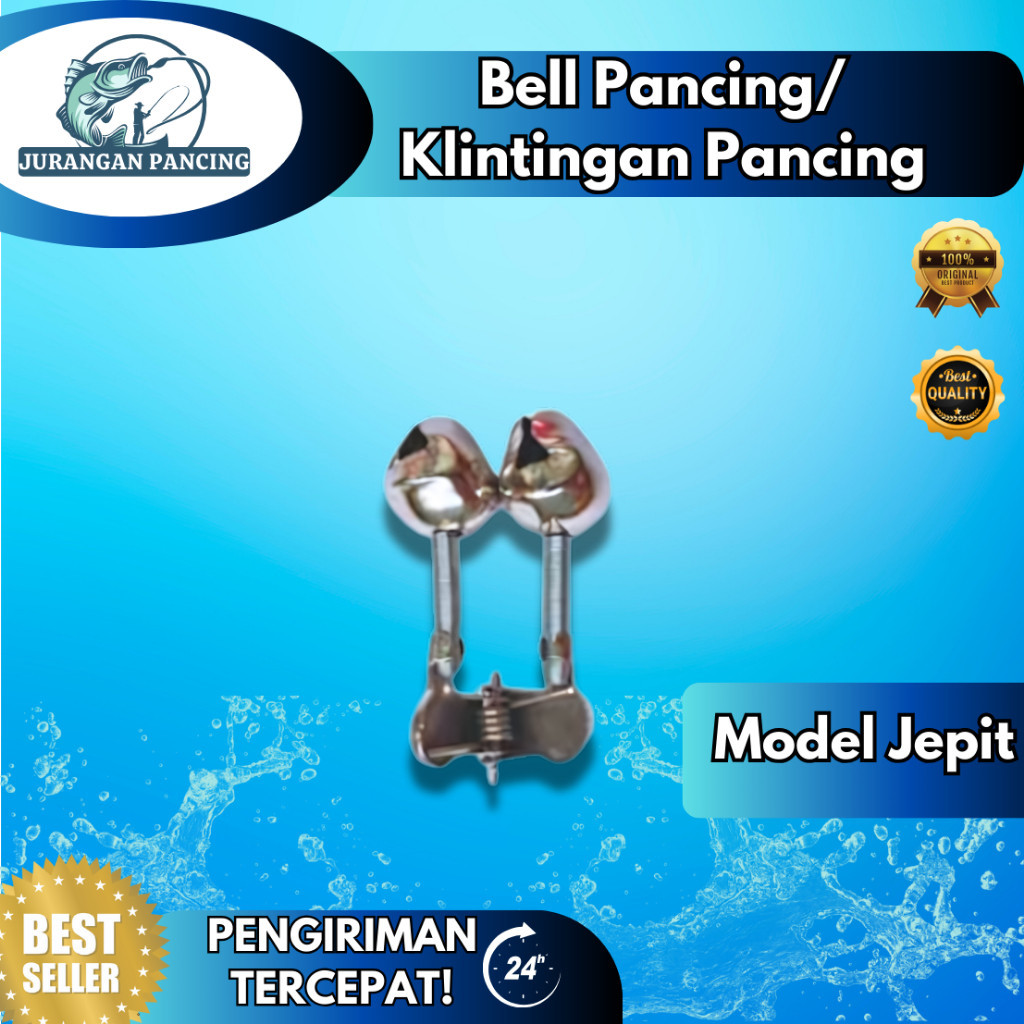 KLINTINGAN PANCING BELL PANCING BEL JEPIT BESI KLINTINGAN DOUBLE