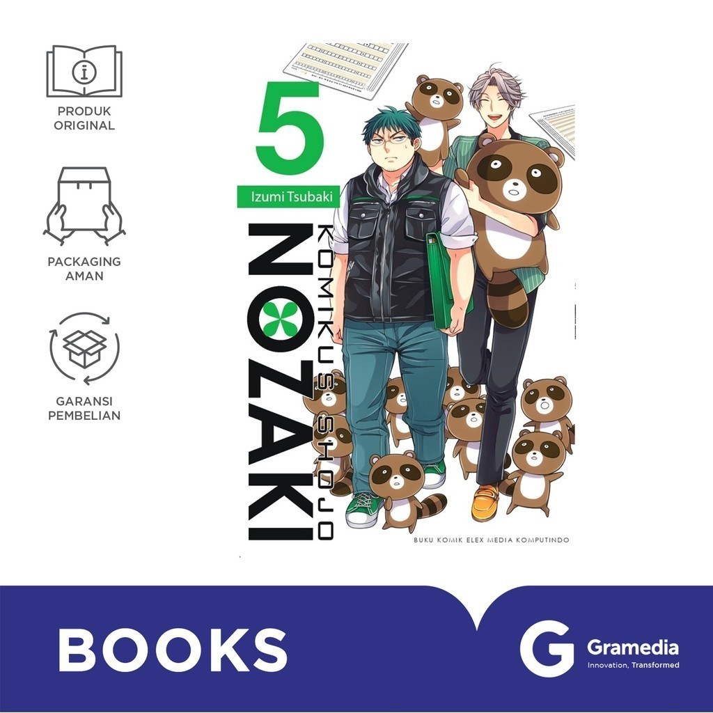 Komikus Shojo Nozaki 05 (Izumi Tsubaki)