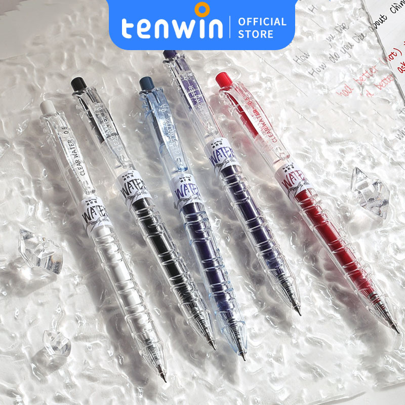 

0.5MM Hitam Gelpen/GEL MEKANIK POLOS-tenwin offical