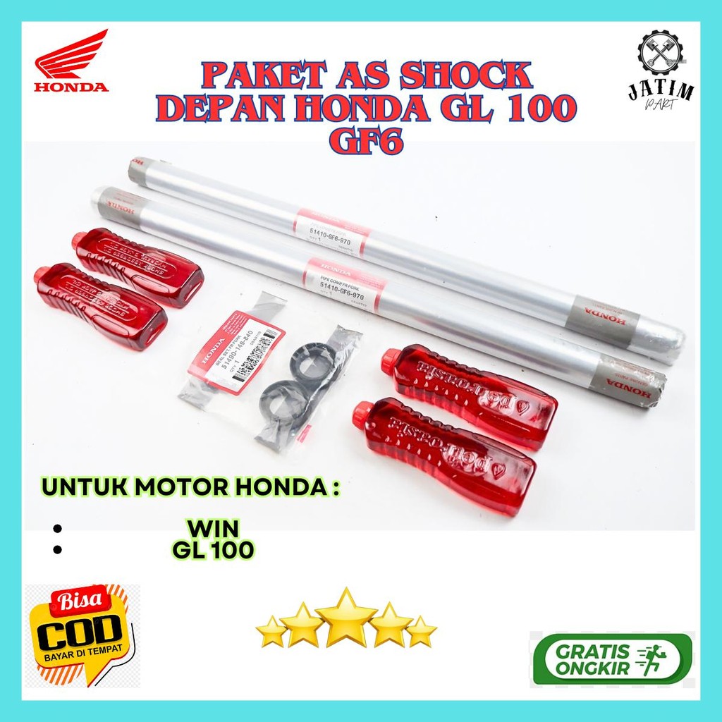 Shok Depan Gl 100 Ori / As Shock Depan Honda Win Original Premium - 51410-GF6-970