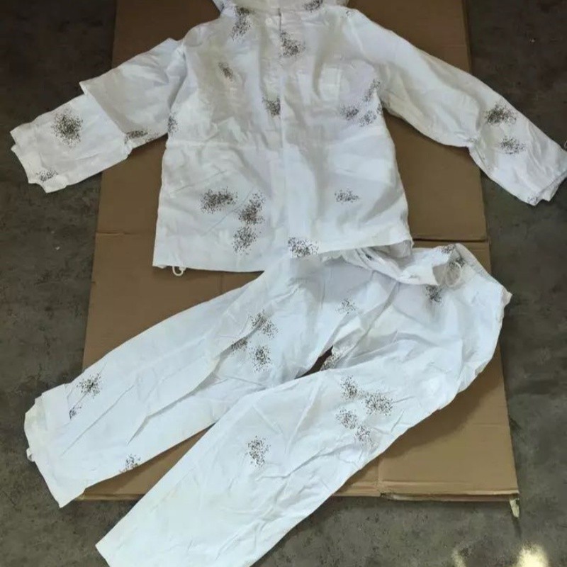 

Unusual Collection Of Snow Camouflage Clothes, White Camouflage Clothes, Snow Camouflage Lucky Clothes 3512