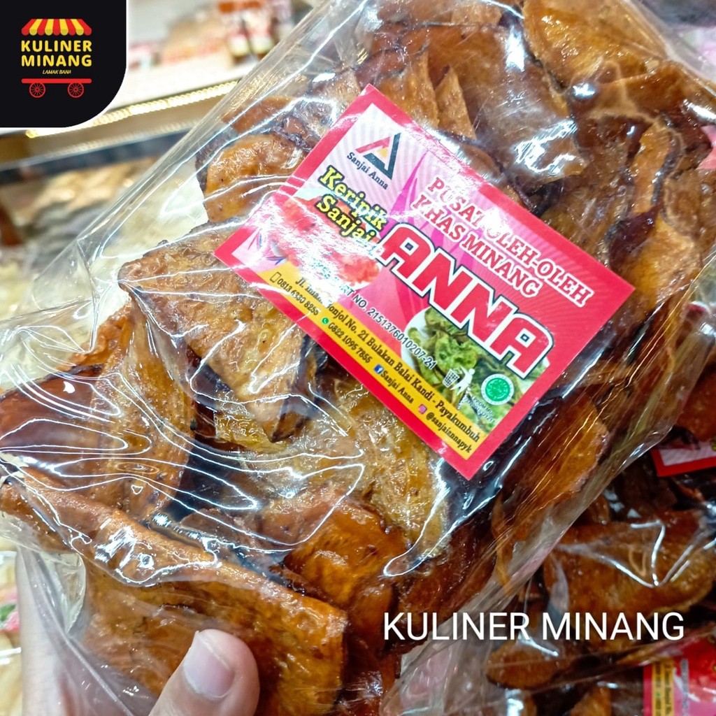 

Kuliner Minang Keripik Ubi Gula Saka Aren Anna Oleh-Oleh Asli Cemilan Kampung Makanan Khas Payakumbuh Padang Jajanan Snack Kabau AX00