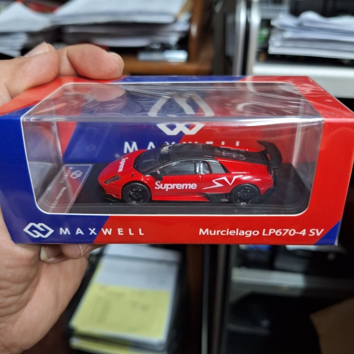 Maxwell Skala 64 Lambo Murcielago LP670-4 SV Red Supreme Editon