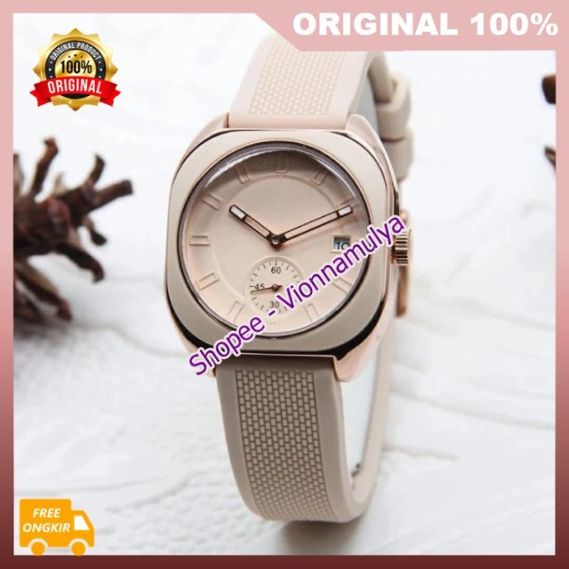 Jam Tangan Cewek Jam Tangan Analog Wanita Jam Tangan Rubber Elegan Wanita ORIGINAL