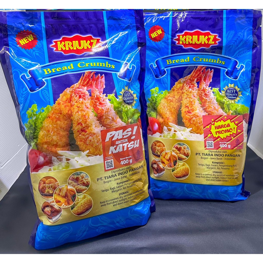 

KRIUKZ 'PUTIH' 400gr BONUS Golden Spread 250gr