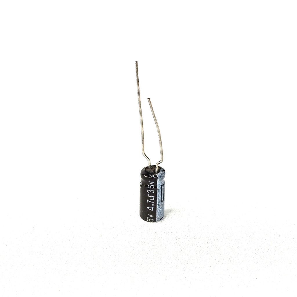 Kapasitor Elco 4,7uf - 35v 4,7uf35v 4,7uf/35v Capacitor 4.7uF