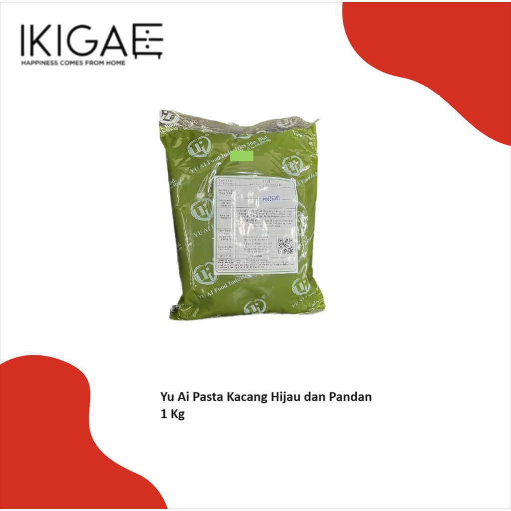 

YU AI PASTA / FILLING KACANG HIJAU DAN PANDAN 1 KG