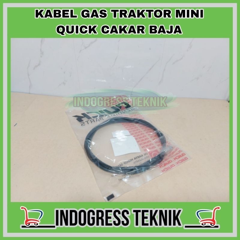 THROTTLE CABLE ASSY, CAKAR BAJA (SP) KABEL GAS TRAKTOR MINI QUICK CAKAR BAJA
