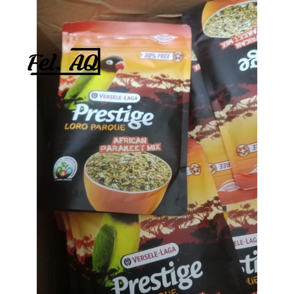 PAKAN LOVEBIRD BERKUALITAS IMPORT PRESTIGE LORO PARQUE AFRICAN MIX ATAU PRESTIGE LOVEBIRD MURAH BERK