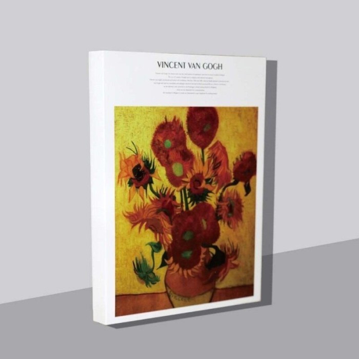 

Sketch Book Vangogh 2024 Edition - Sunflower, A5