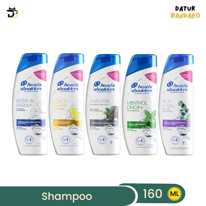 HEAD & SHOULDERS SHAMPOO 160ML