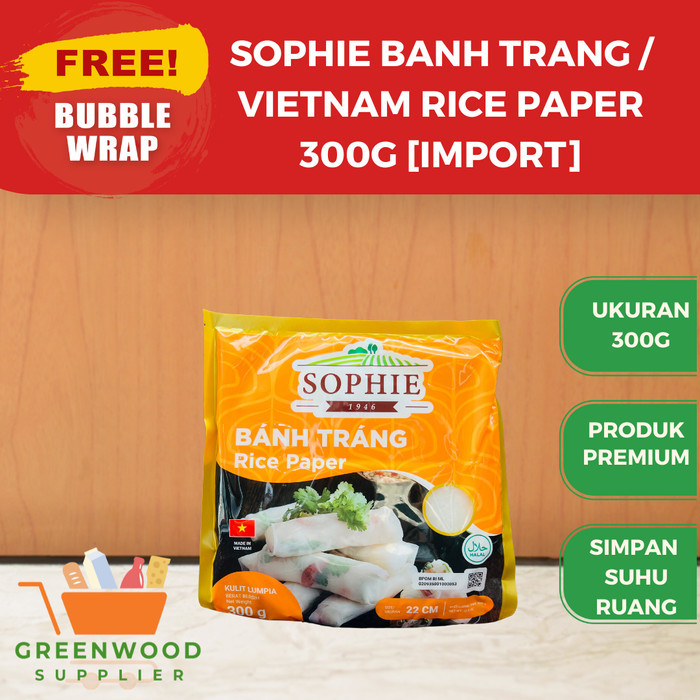 

Sophie Banh Trang / Vietnam Rice Paper - 300G
