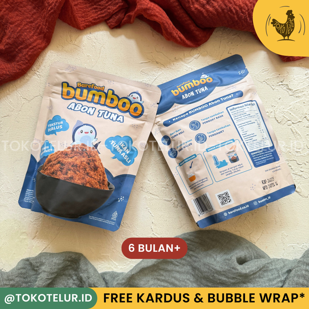 

Ay00! BUMBOO - Abon Ayam, Sapi & Tuna NO MSG Makanan Snack MPASI Anak Bayi