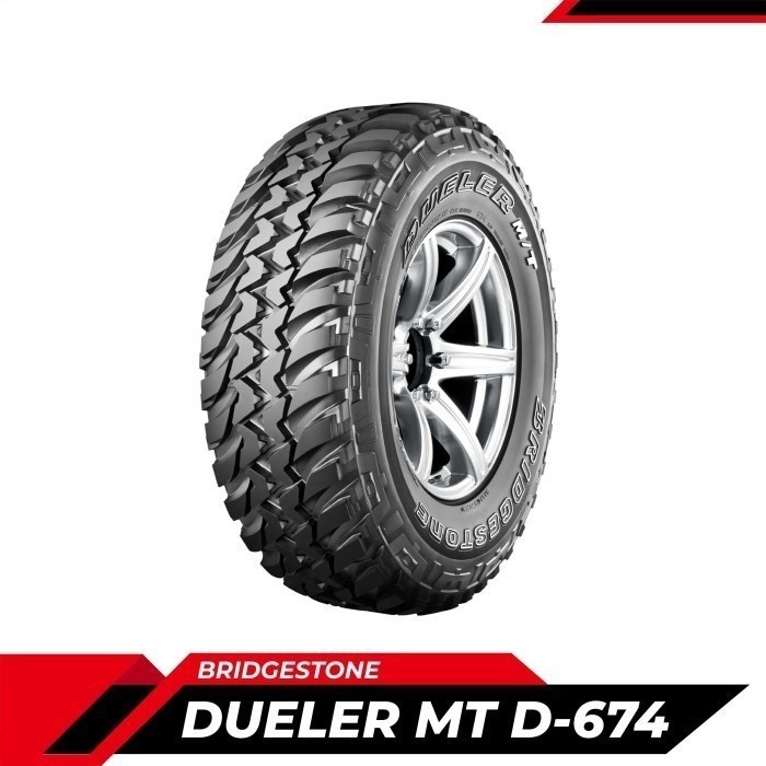 Bridgestone Dueler MT D674 Ukuran 265/70 R17 BAN MOBIL OFF ROAD