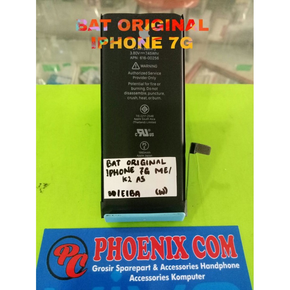 BAT ORI 100% IPHONE 7 BATTERY ORI 100% IPHONE 7G