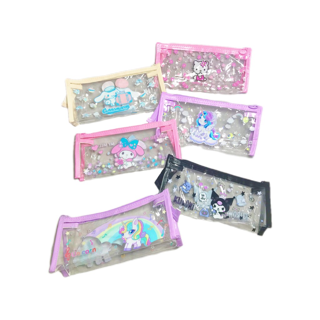 

FANCY - Tempat Pensil - Hand Bag Plastik Mika Random Motif - PCS