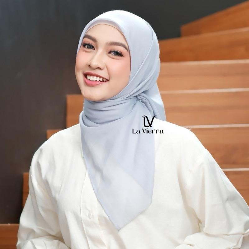 La Vierra - Jilbab Segiempat Paris Premium