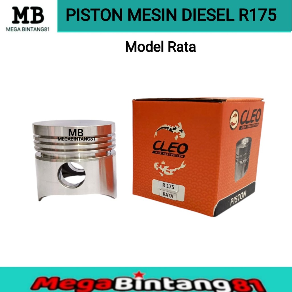 Piston R175 rata piston mesin diesel dongfeng merk biasa genset