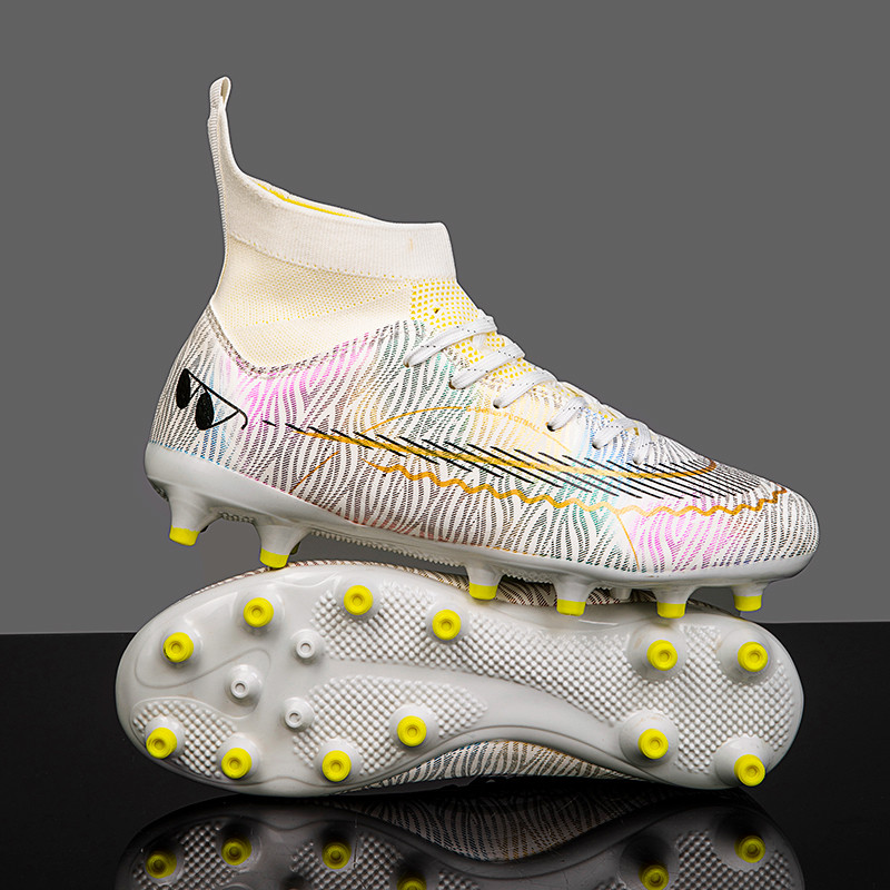 Tall spike football shoes, uni professional football training shoes, wrapped and ground grabbing pra