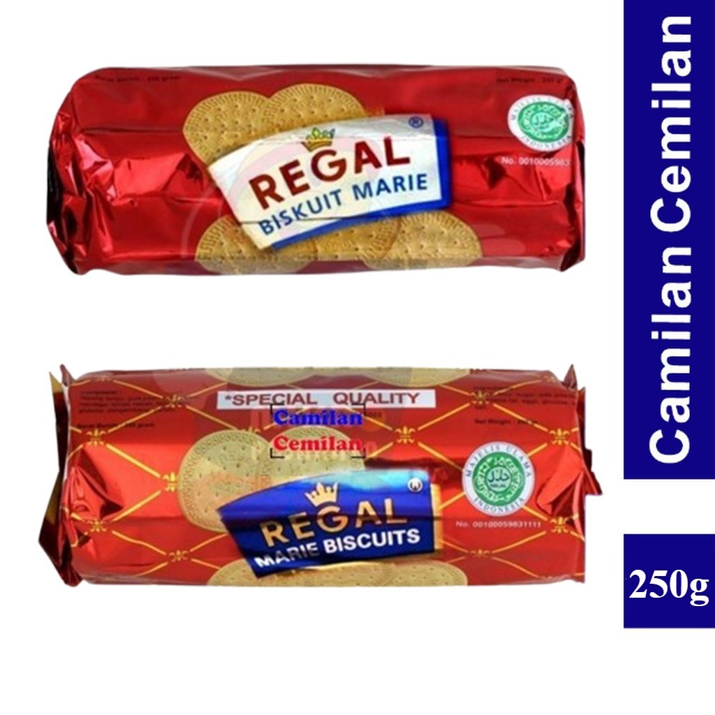 

Biskuit Regal Marie Roll Biscuit Besar 250 gr