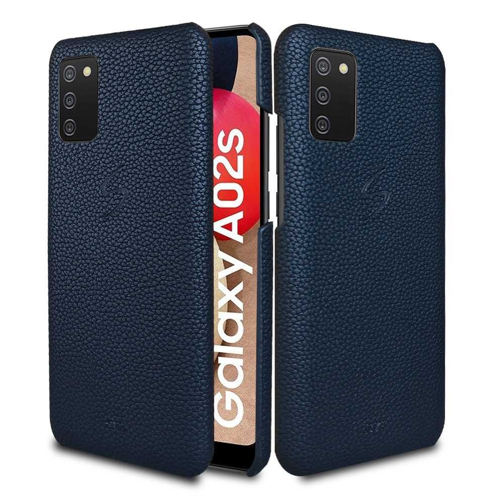 Case Samsung A02S Hardcase SVL Vintage Leather Microfiber