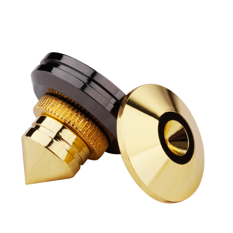 Speaker Spike Base M28*26 Pure Copper Foot Nail Aluminum Tripod Subwoofer Amplifier Speaker Pad For 