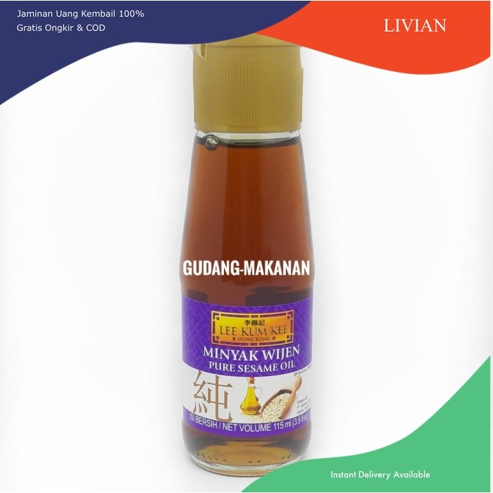 

lv Lee Kum Kee Pure Sesame Oil- Minyak Wijen 115ml - Standard