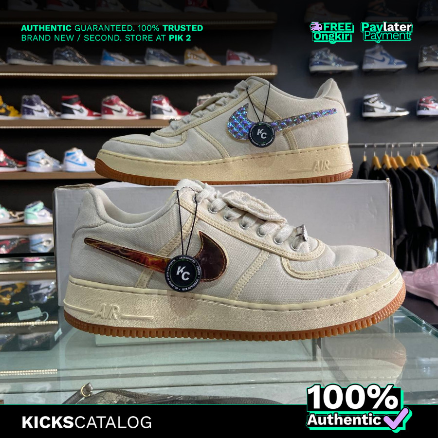 Air-Force-1-Low-Travis-Scott-Sail-(OG-188) - 100% Authentic | VNDS