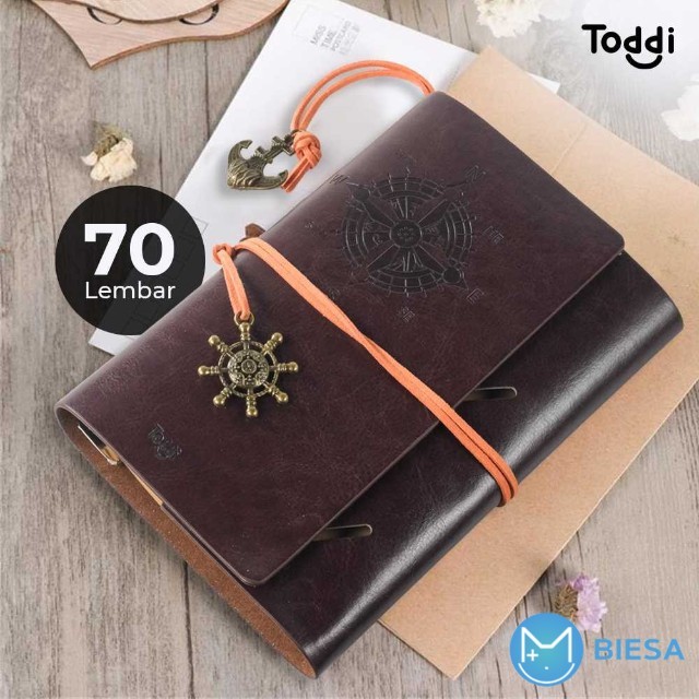 

Buku Jurnal A6 Leather Notebook – Elegan, Awet, dan Berkualitas dengan Cover Kulit Vintage, 140 Halaman, dan Penanda Buku Unik