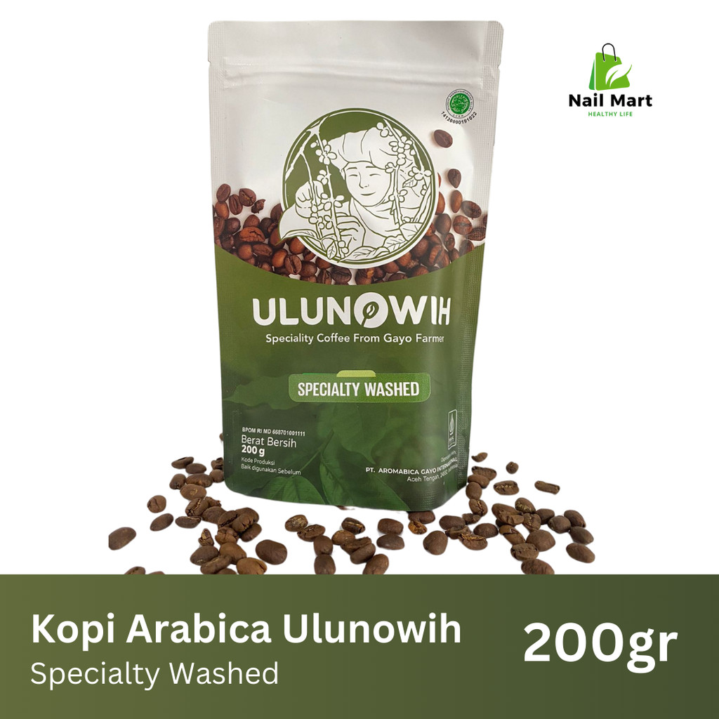 

Kopi Arabika Gayo Specialty Washed Ulunowih - Ground Bubuk - 200 gr